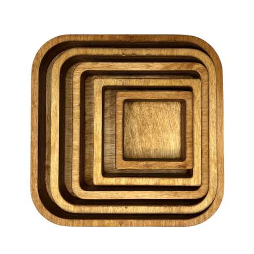 سرویس پذیرایی 5 پارچه مدل چوبی