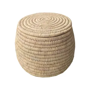 سبد کپو بافی مدل خمره ای کد M25