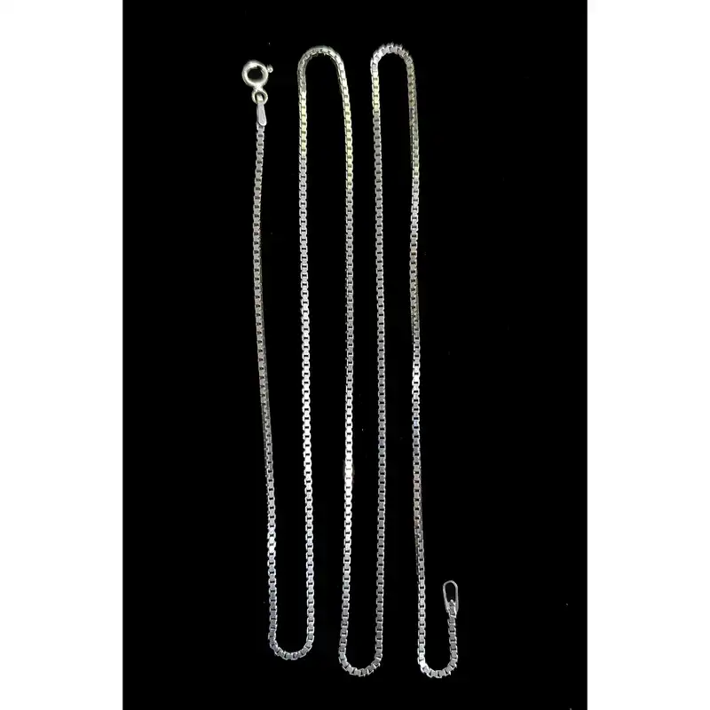 زنجیر نقره زنانه مدل ونیزی کد ایتالی 5.91