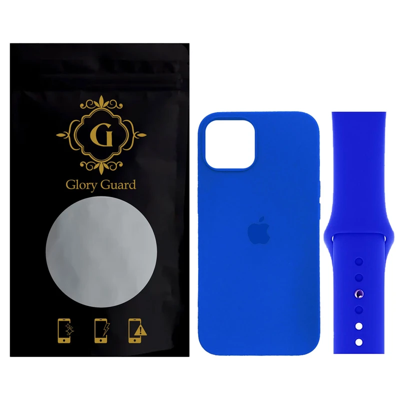  کاور گلوری گارد مدل BSL مناسب برای گوشی موبایل اپل iPhone 12 Pro Max به همراه بند اپل واچ 38 میلی متری