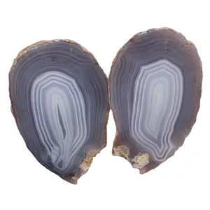 سنگ راف عقیق مدل RS784 مجموعه 2 عددی