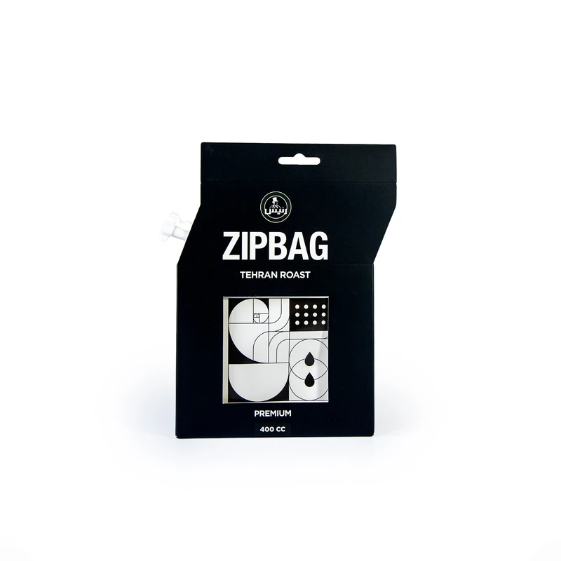 قهوه فوری زیپ بگ تهران روست رئیس - 400 گرم