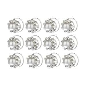 گیره مو زنانه مدل فنری Z-01 بسته 12 عددی