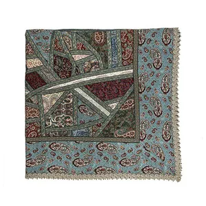 رومیزی ترمه خاتون طرح چهل تکه