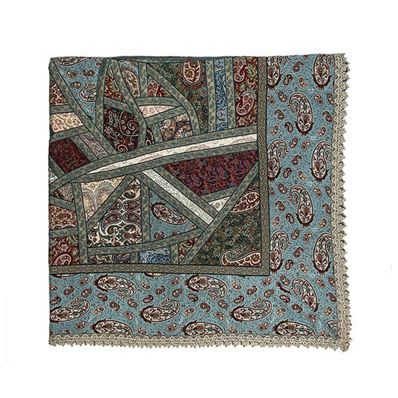 رومیزی ترمه خاتون طرح چهل تکه