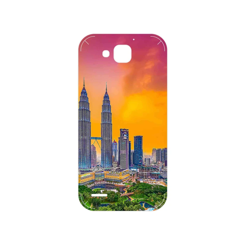 برچسب پوششی ماهوت مدل City of Kuala Lumpur مناسب برای گوشی موبایل آنر 3X G750