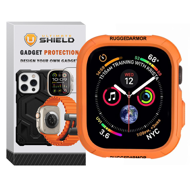 کاور آلتیمیت شیلد مدل Rugged ARM مناسب برای اپل واچ Series 7 45mm / Series 8 45mm / Series 9 45mm