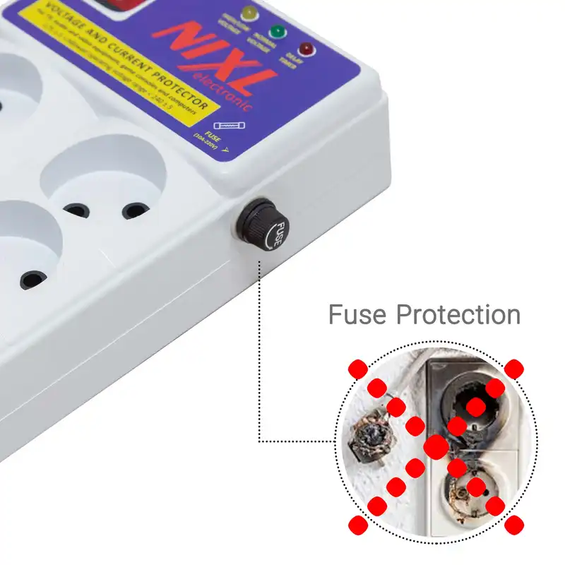 محافظ ولتاژ و جریان نیکسل مدل N601