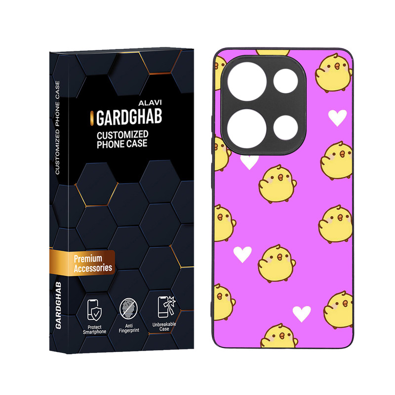کاور گارد قاب علوی مدل دور ژله ای مناسب برای گوشی موبایل شیائومی Redmi Note 13 Pro 4G