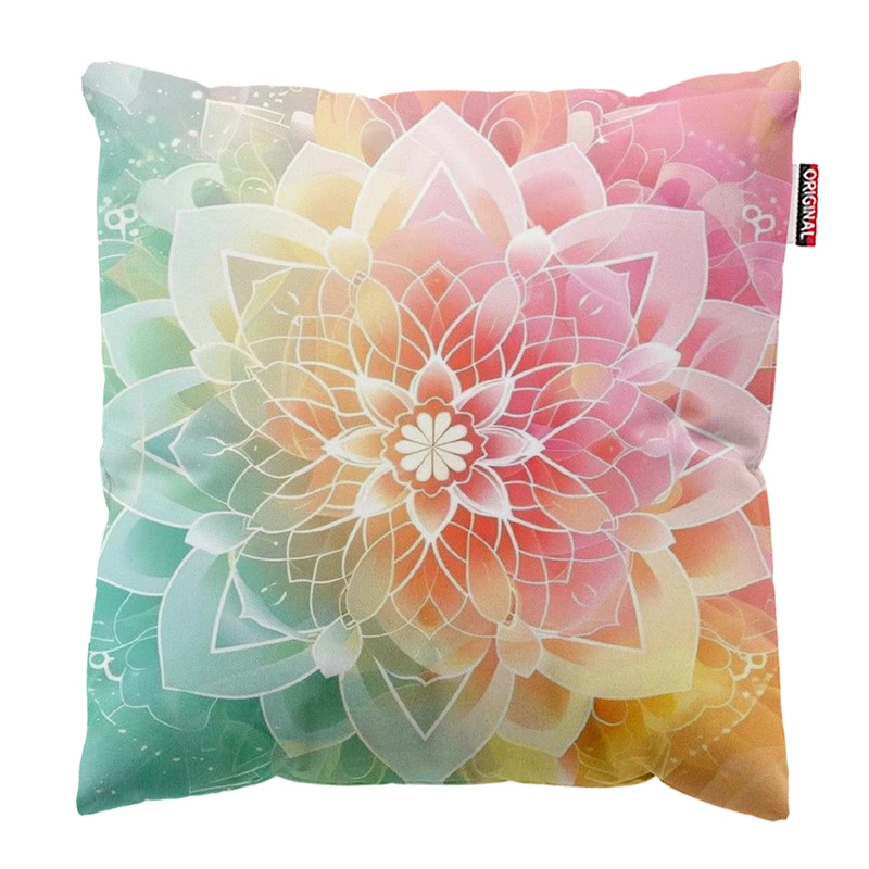 کوسن پاد آفرین مدل سنتی گل کد k61 سایز 30×30 سانتی‌متر