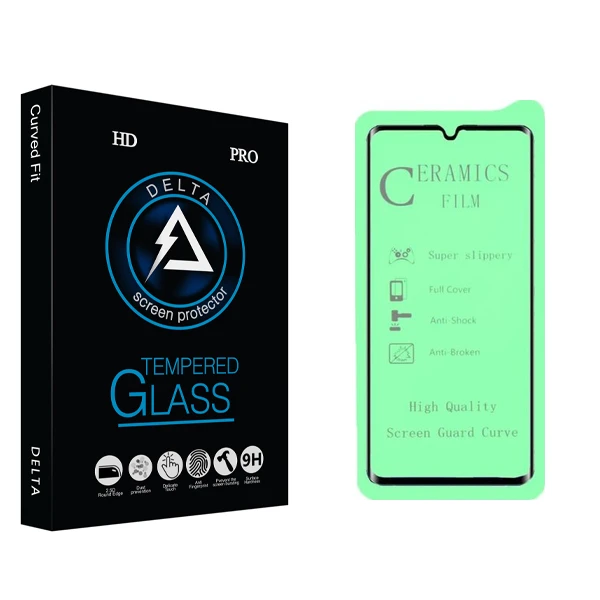 محافظ صفحه نمایش سرامیکی دلتا مدل HD مناسب برای گوشی موبایل سامسونگ Galaxy A30