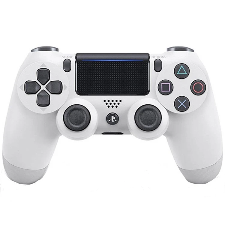 دسته بازی بی سیم مدل Dualshock 4 White مناسب برای PS4