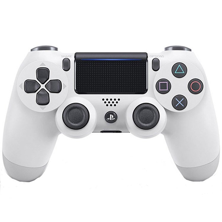 دسته بازی بی سیم مدل Dualshock 4 White مناسب برای PS4