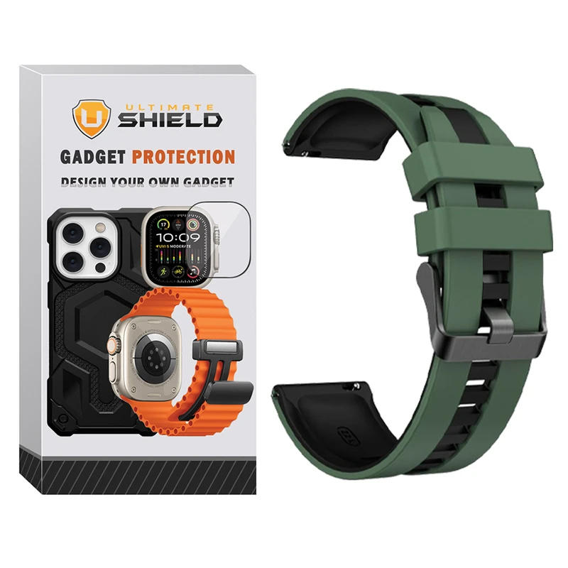 بند آلتیمیت شیلد مدل Ferer مناسب برای ساعت هوشمند امیزفیت GTS / GTS 2e / GTS 2 / GTS 2 Mini / GTS 3 / GTS 4 / GTS 4 Mini / GTR Mini