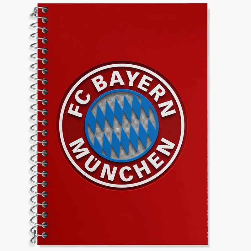 دفتر لغت 50 برگ خندالو مدل باشگاه بایرن مونیخ کد 26664