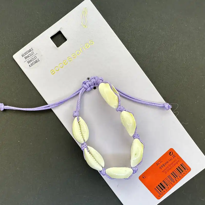 دستبند زنانه اکسسورایز مدل صدف دریا