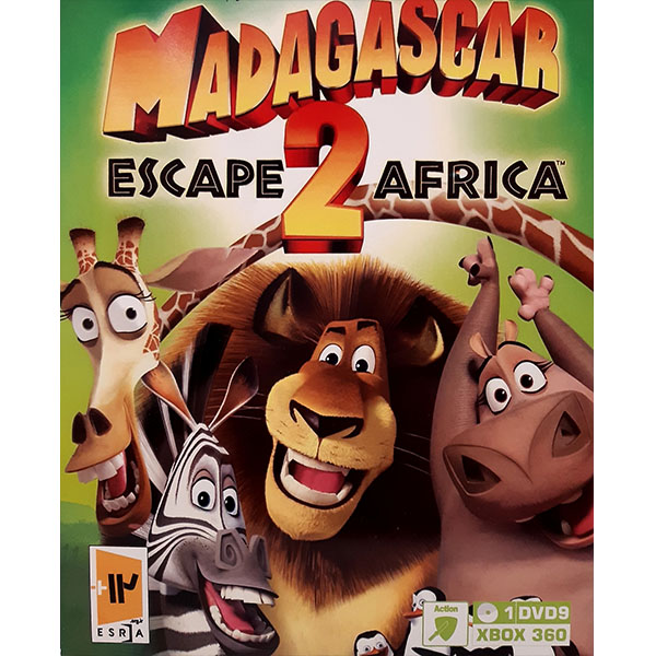 بازی MADAGASCAR 2 مخصوص Xbox 360