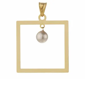 آویز گردنبند طلا 18 عیار زنانه الن نار مدل ELMM1359