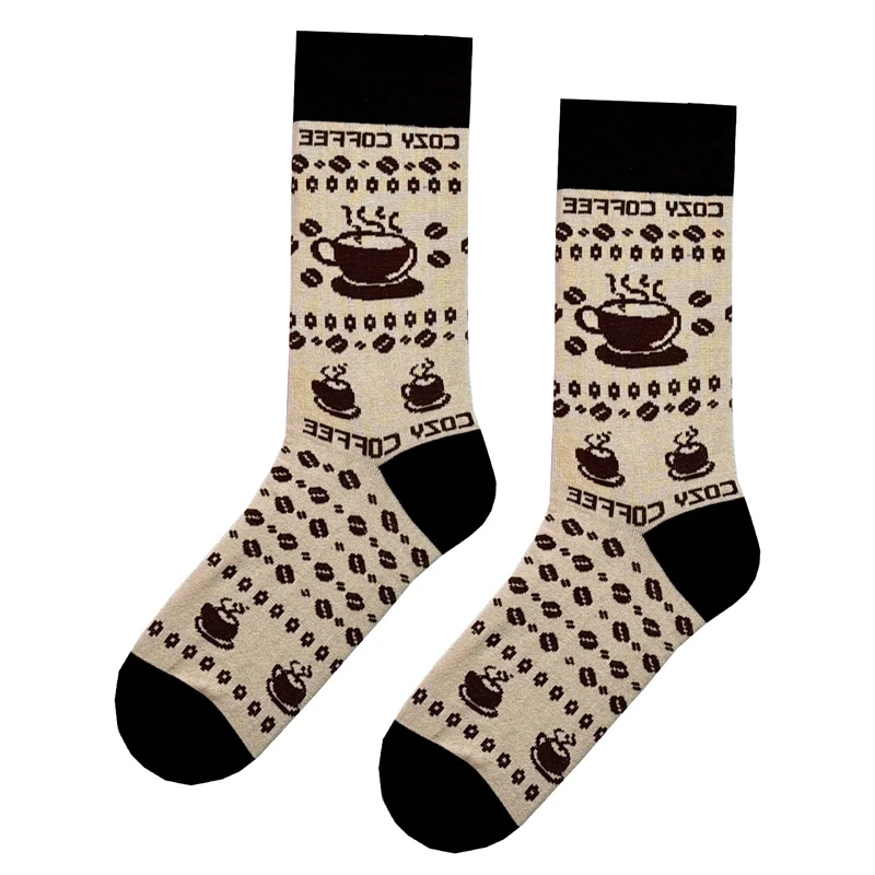جوراب ساق بلند زنانه ال سون مدل cozy coffee کد PH1088