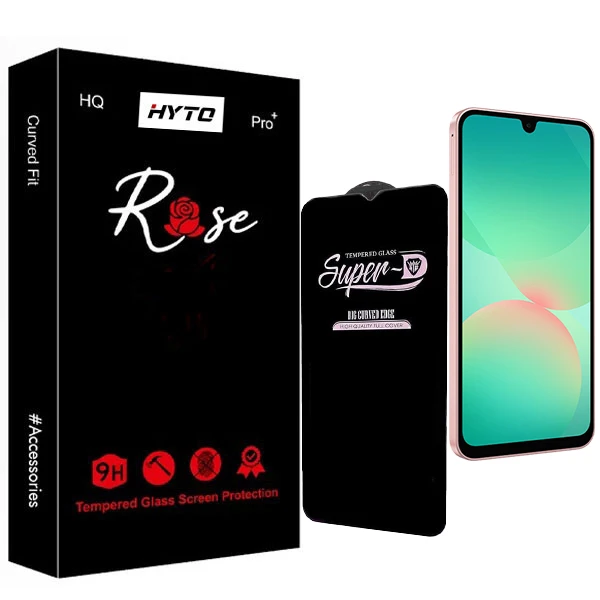 محافظ صفحه نمایش هیتو مدل Rose SuperD Edge مناسب برای گوشی موبایل سامسونگ galaxy a26 / A17 / A16