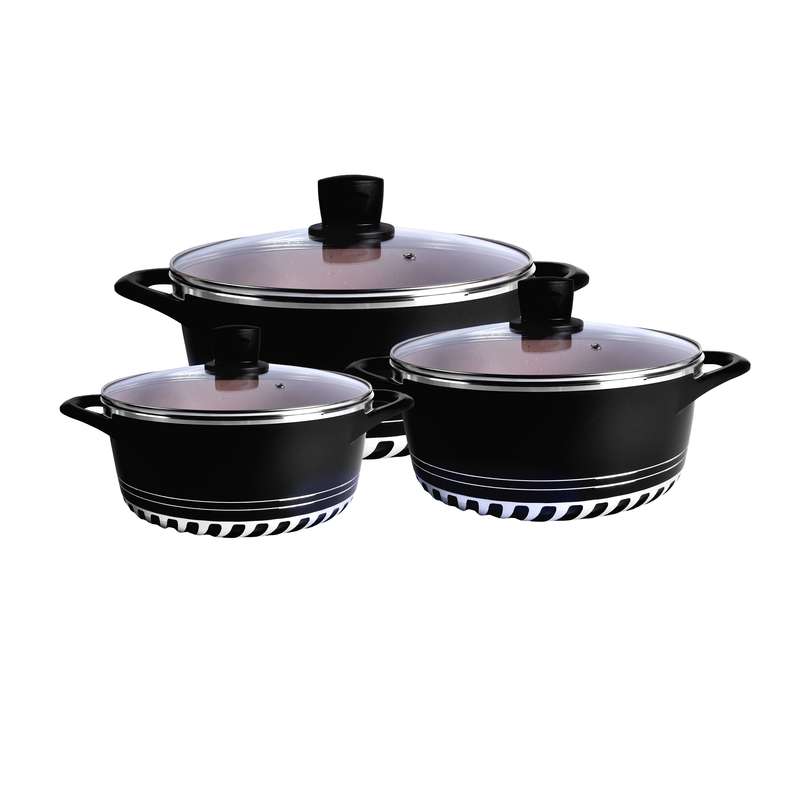  سرویس قابلمه 6 پارچه ام جی اس مدل IC-242832