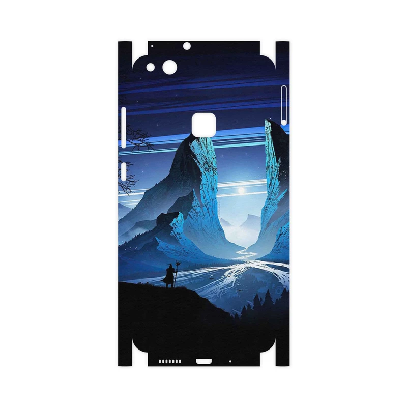 برچسب پوششی ماهوت مدل Blue Mountains Digital Art-FullSkin مناسب برای گوشی موبایل هوآوی P10 Lite