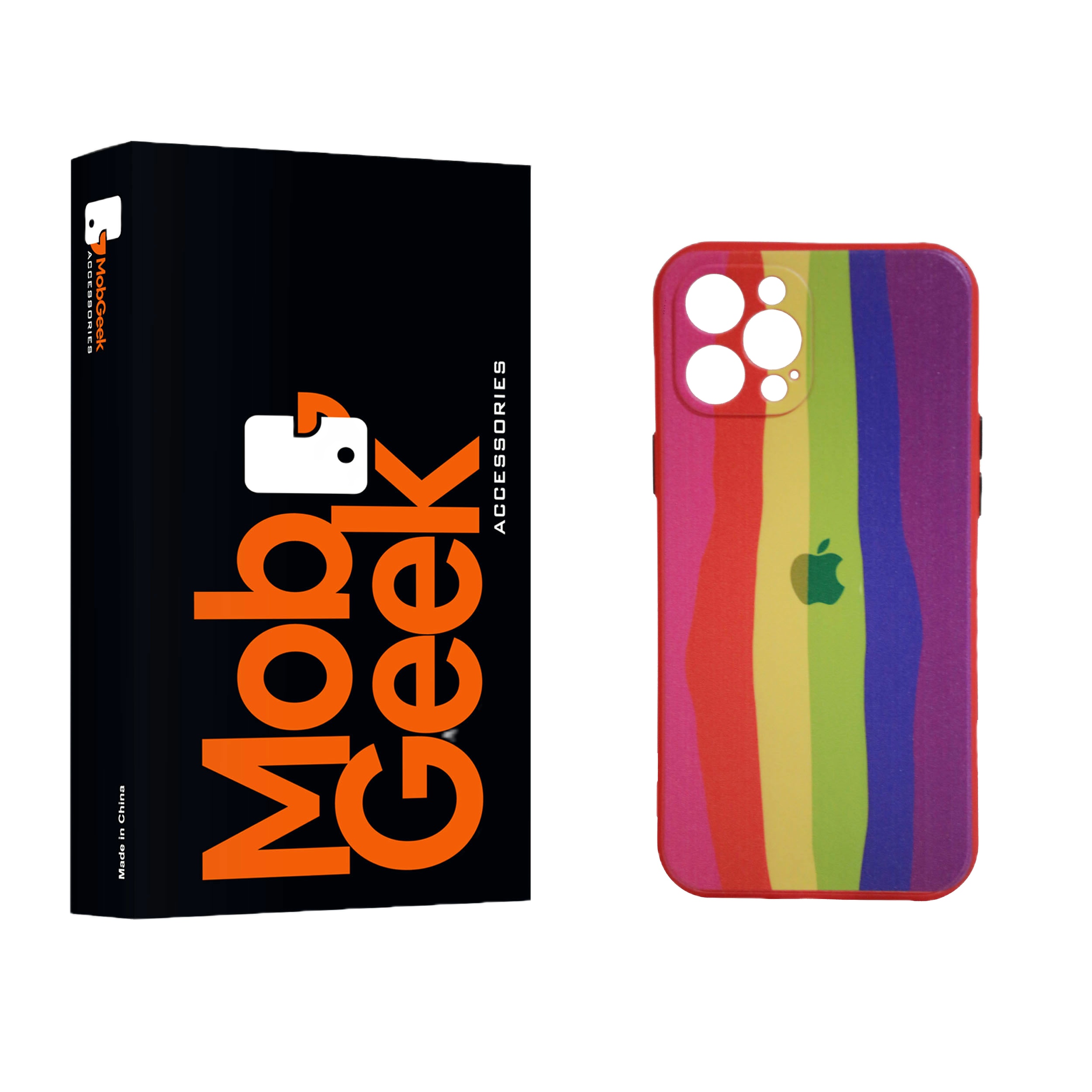 کاور موبگیک مدل سیلیکونی آبشاری CA1 مناسب برای گوشی موبایل اپل iphone 12 pro max
