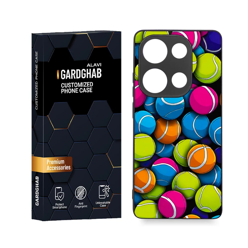 کاور گارد قاب علوی مدل دور ژله ای مناسب برای گوشی موبایل شیائومی Poco M6 Pro 4G