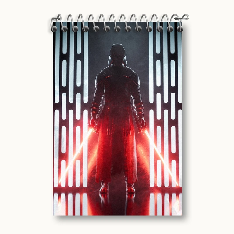 دفتر یادداشت 50 برگ خندالو مدل جنگ ستارگان (Star Wars) کد F1786
