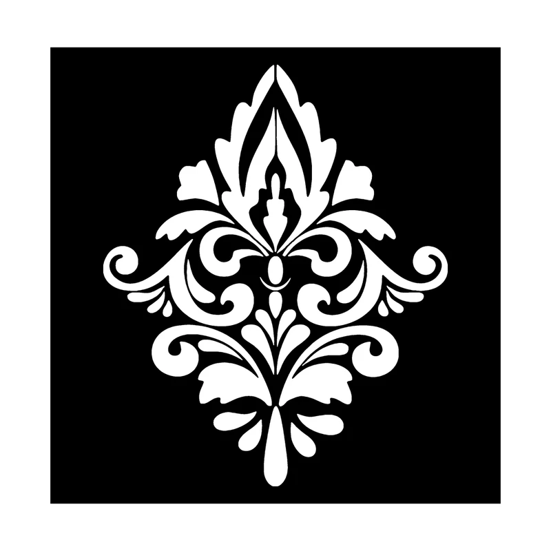  شابلون باتیس آرت طرح تذهیب کد 50-212