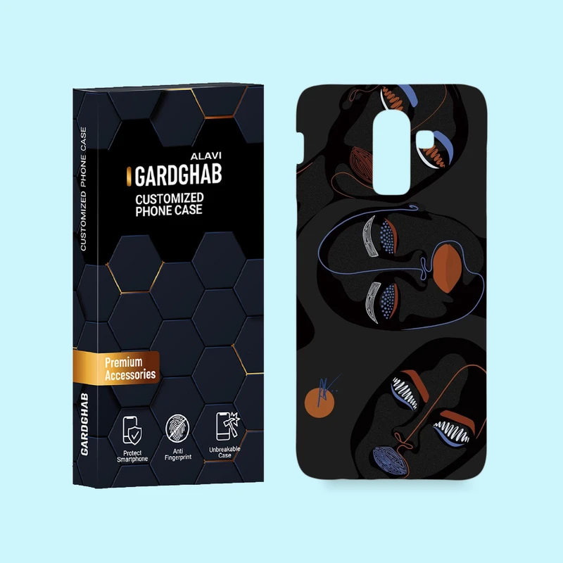 کاور گارد قاب علوی مدل ساده و مینیمال مناسب برای گوشی موبایل سامسونگ Galaxy J8 2018