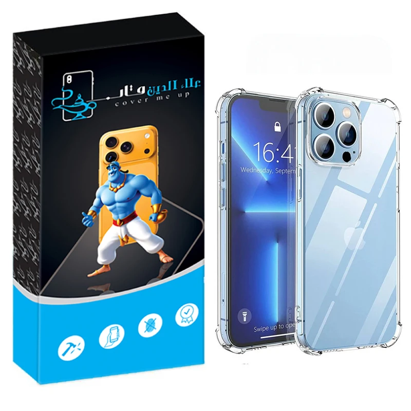 کاور علاالدین قاب مدل Crystal مناسب برای گوشی موبایل اپل Iphone 13 Pro