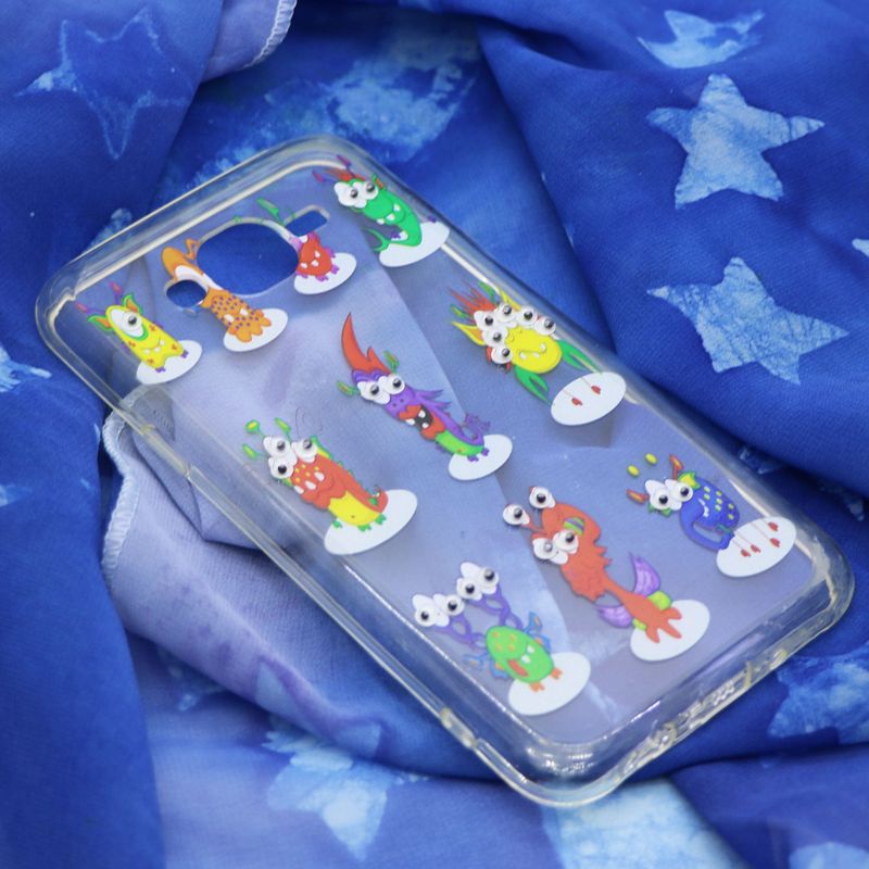 کاور طرح Aliens مدل CLR-099 مناسب برای گوشی موبایل سامسونگ Galaxy J7 2015