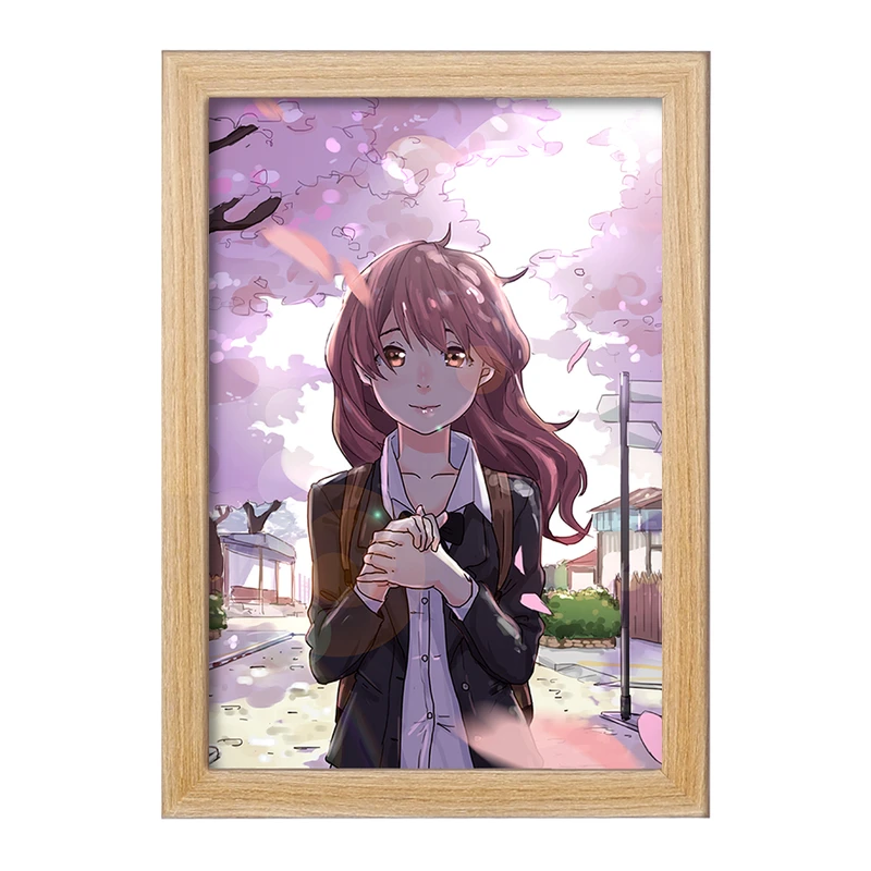 تابلو خندالو مدل شوکو نیشیمیا انیمه سایلنت ویس A Silent Voice  کد 15787