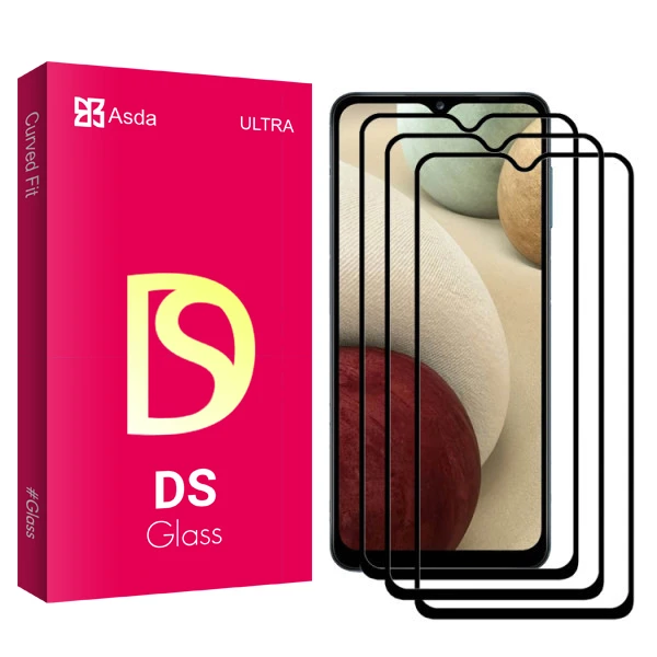 محافظ صفحه نمایش آسدا مدل DS glass مناسب برای گوشی موبایل سامسونگ A42 بسته سه عددی
