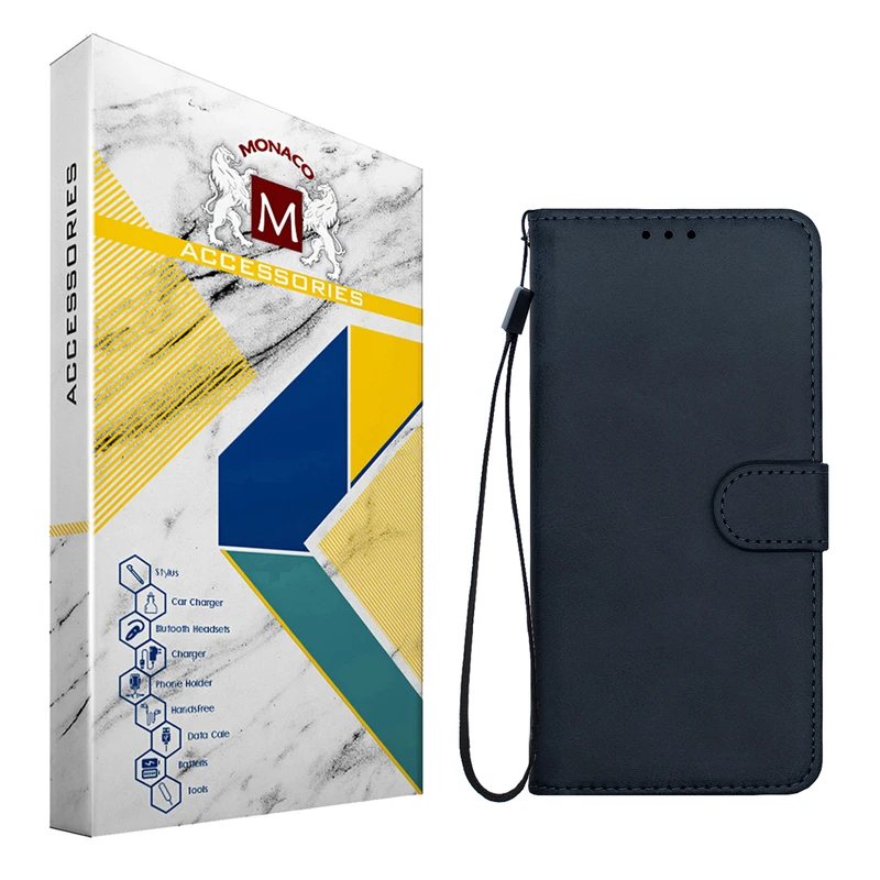  کیف کلاسوری موناکو مدل LUX مناسب برای گوشی موبایل سامسونگ Galaxy A22 5G