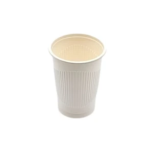 لیوان یکبار مصرف بهزیست مدل گیاهی کد 220cc مجموعه 50 عددی