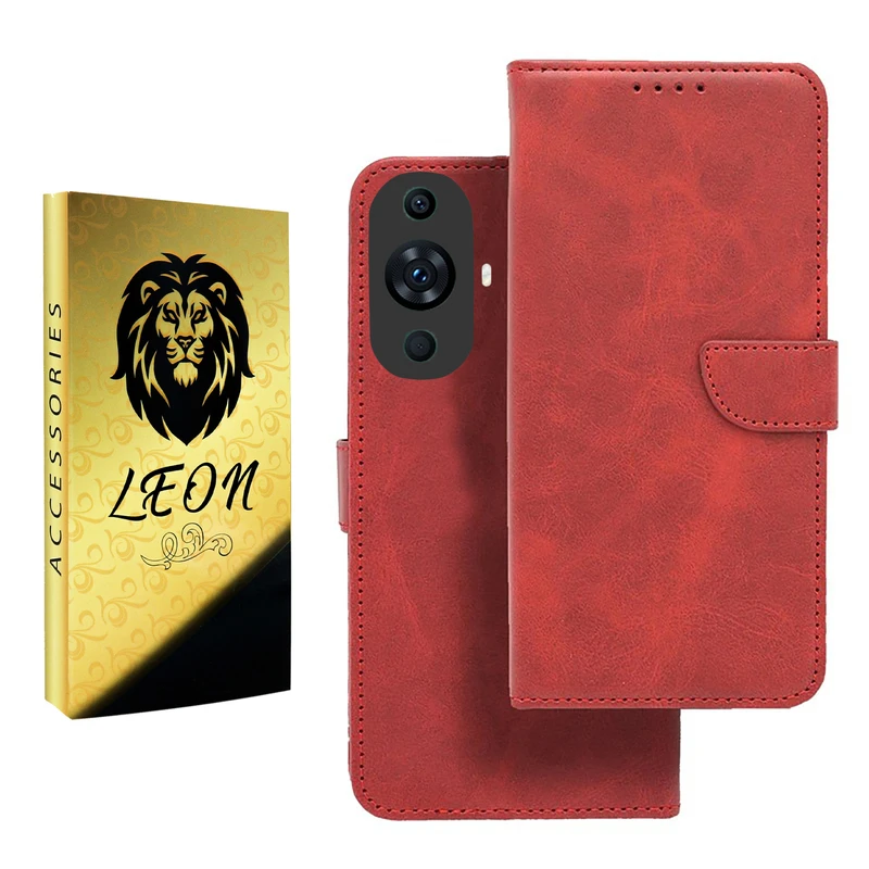 کیف کلاسوری لئون مدل Khoshi Yo مناسب برای گوشی موبایل هوآوی Nova 11 Pro