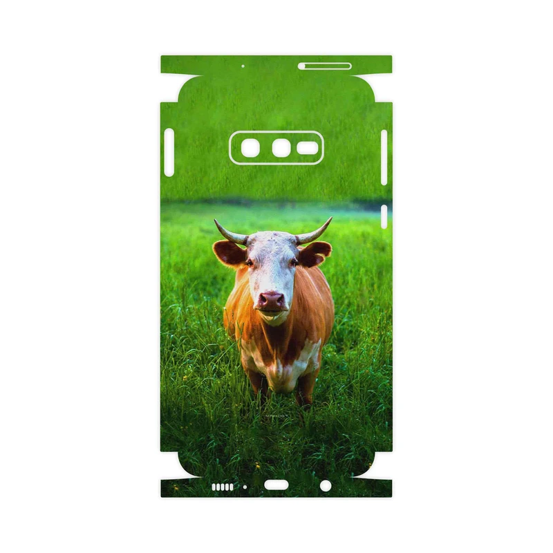 برچسب پوششی ماهوت مدل Cow-FullSkin مناسب برای گوشی موبایل سامسونگ Galaxy S10e