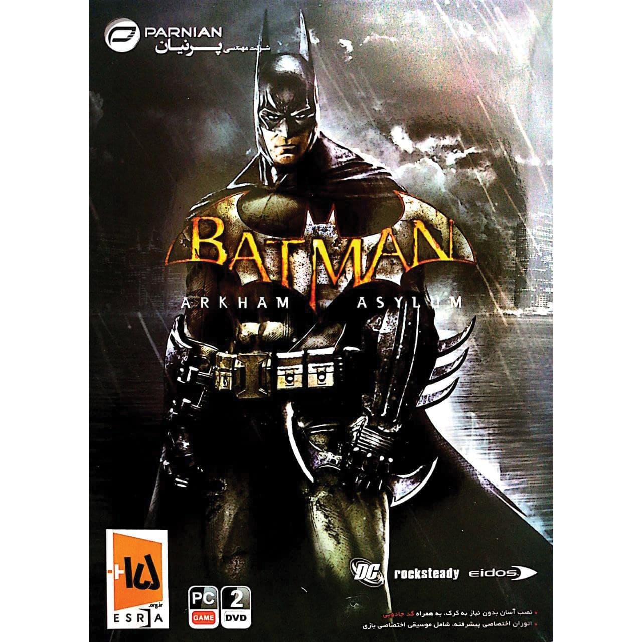 بازی Batman Arkham Asylum مخصوص pc