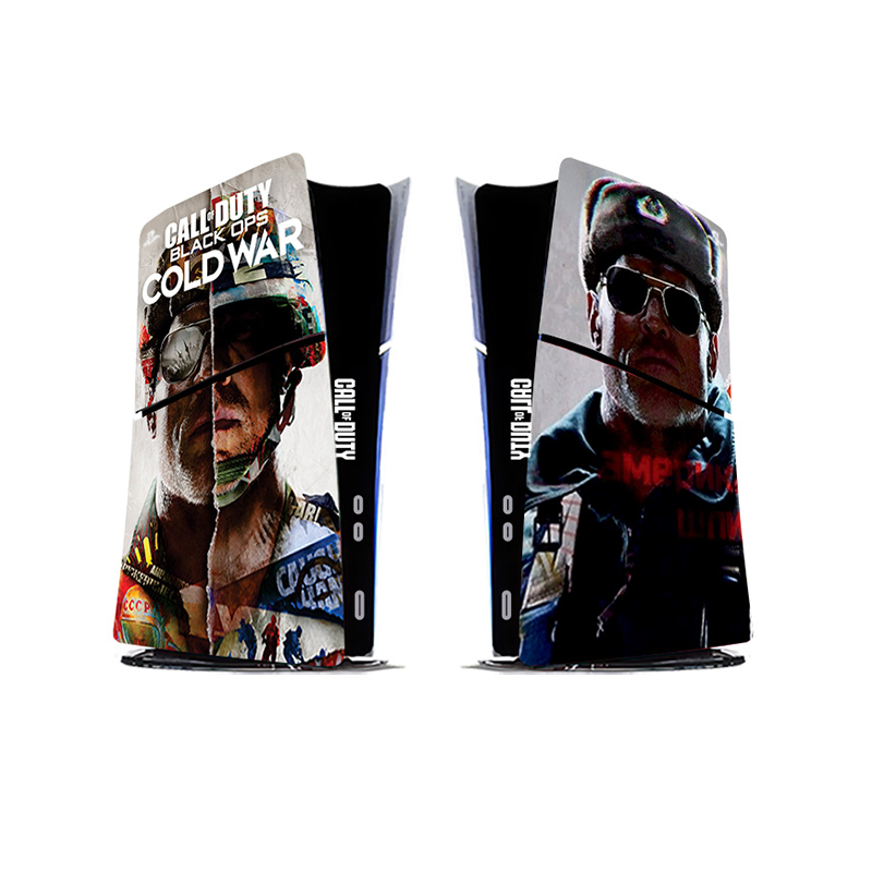 برچسب کنسول بازی پلی استیشن5 اسلیم دیجیتال توییجین وموییجین مدل call of duty 02 مجموعه6 عددی