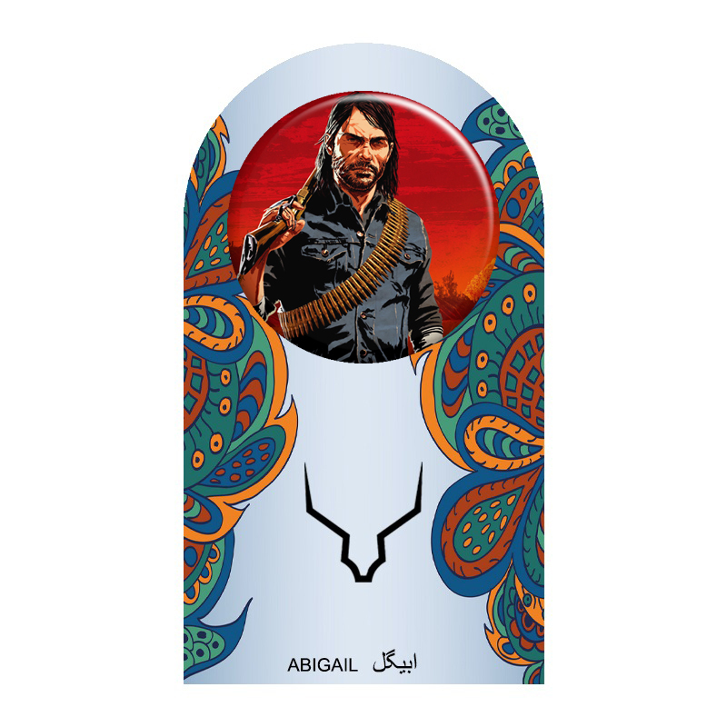 پیکسل ابیگل طرح بازی رد دد کد red dead 005