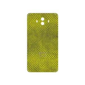 MAHOOT Yellow Snake Skin Cover Sticker for Huawei Mate 10