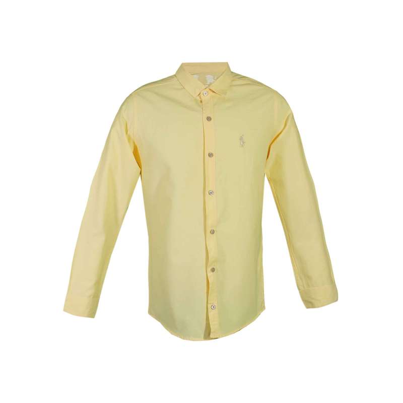 پیراهن آستین بلند مردانه مدل فلورا پنبه کد 13