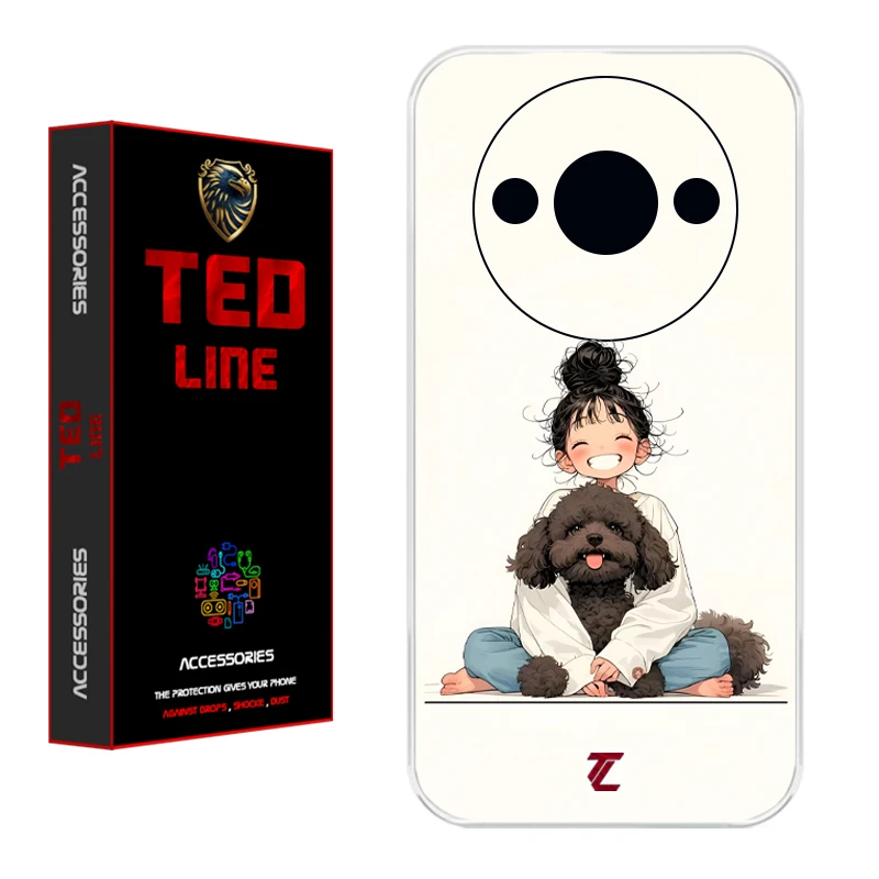 کاور تدلاین طرح سگ کد 1199 مناسب برای گوشی موبایل شیائومی Redmi A3