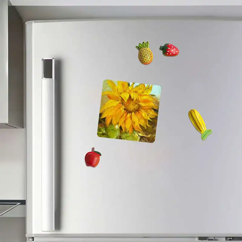 مگنت طرح نقاشی رنگ روغن مدل mg10370