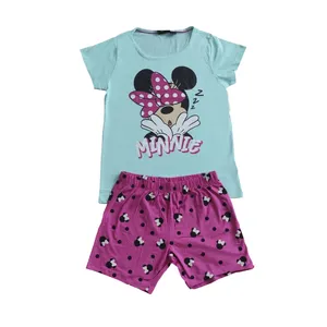 ست تی شرت و شلوارک دخترانه دیزنی مدل  A0