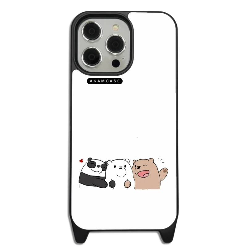 کاور آکام مدل AMCWLA15PROMAX-BARE BEAR14 مناسب برای گوشی موبایل اپل iPhone 15 Pro Max