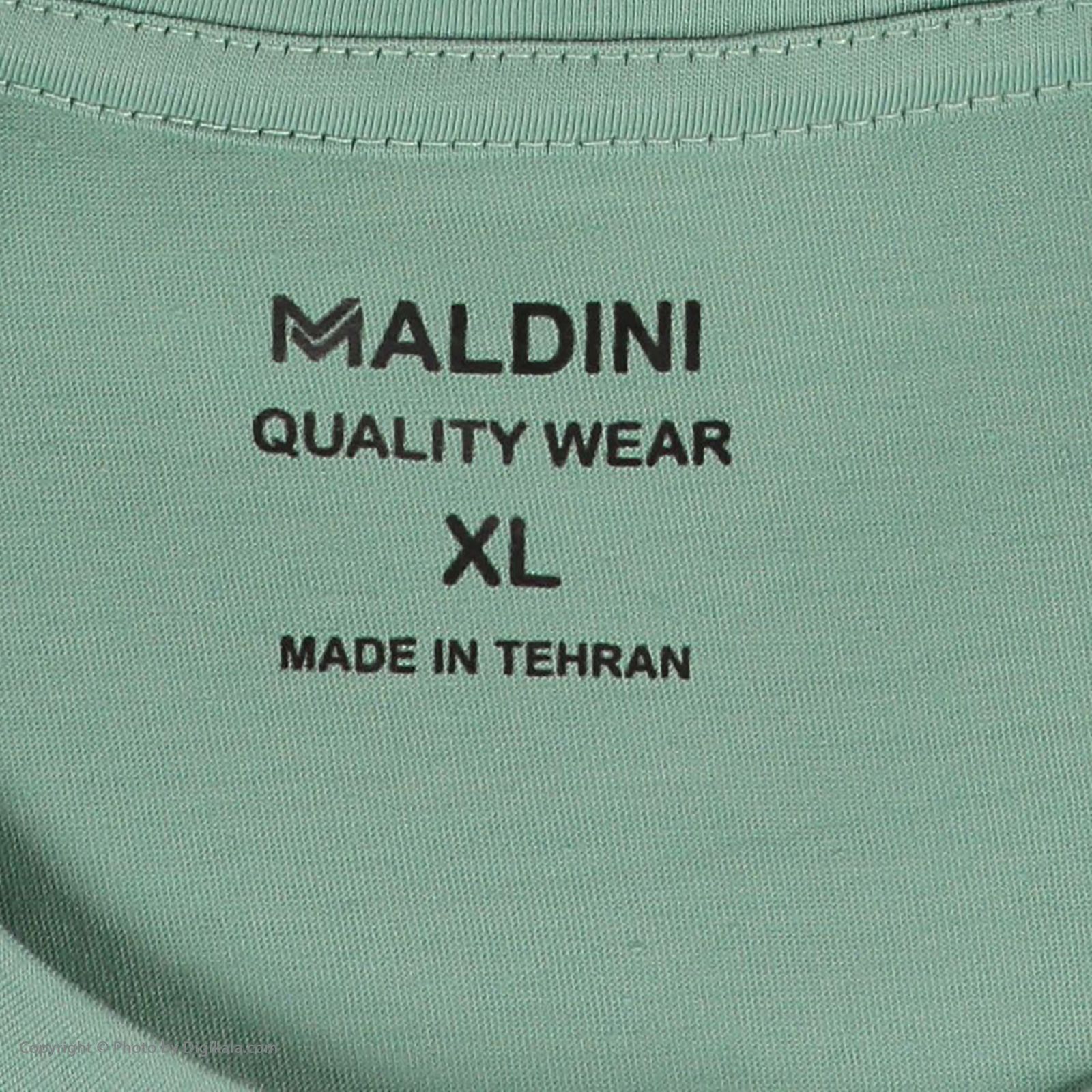 تی شرت آستین کوتاه مردانه مالدینی مدل T-166 -  - 5