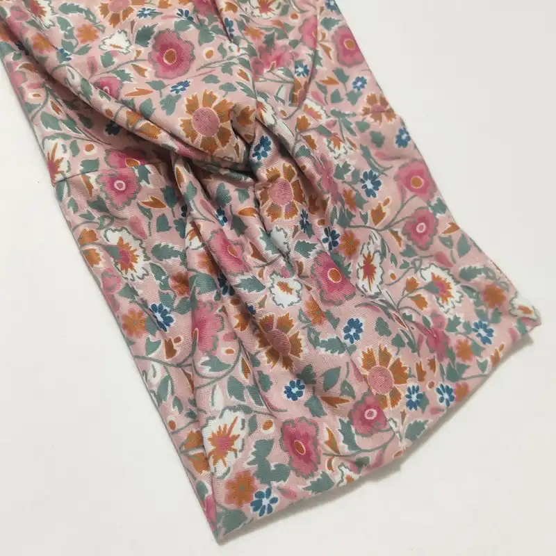 هدبند زنانه آی ام مدل گره ای گلدار